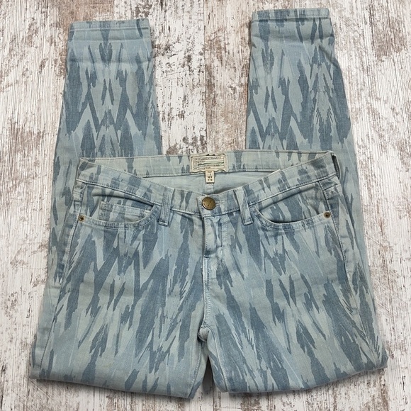 Current Elliot The Stiletto Sky Blue Skinny Jeans Size 25 - Picture 5 of 9